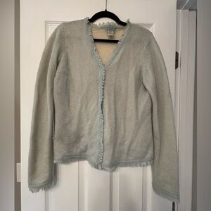 Mohair Wool Blend Cardigan